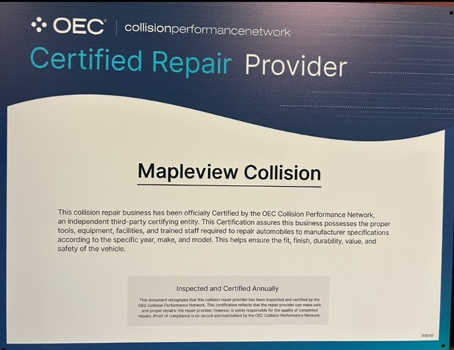 I-Car Gold Certified